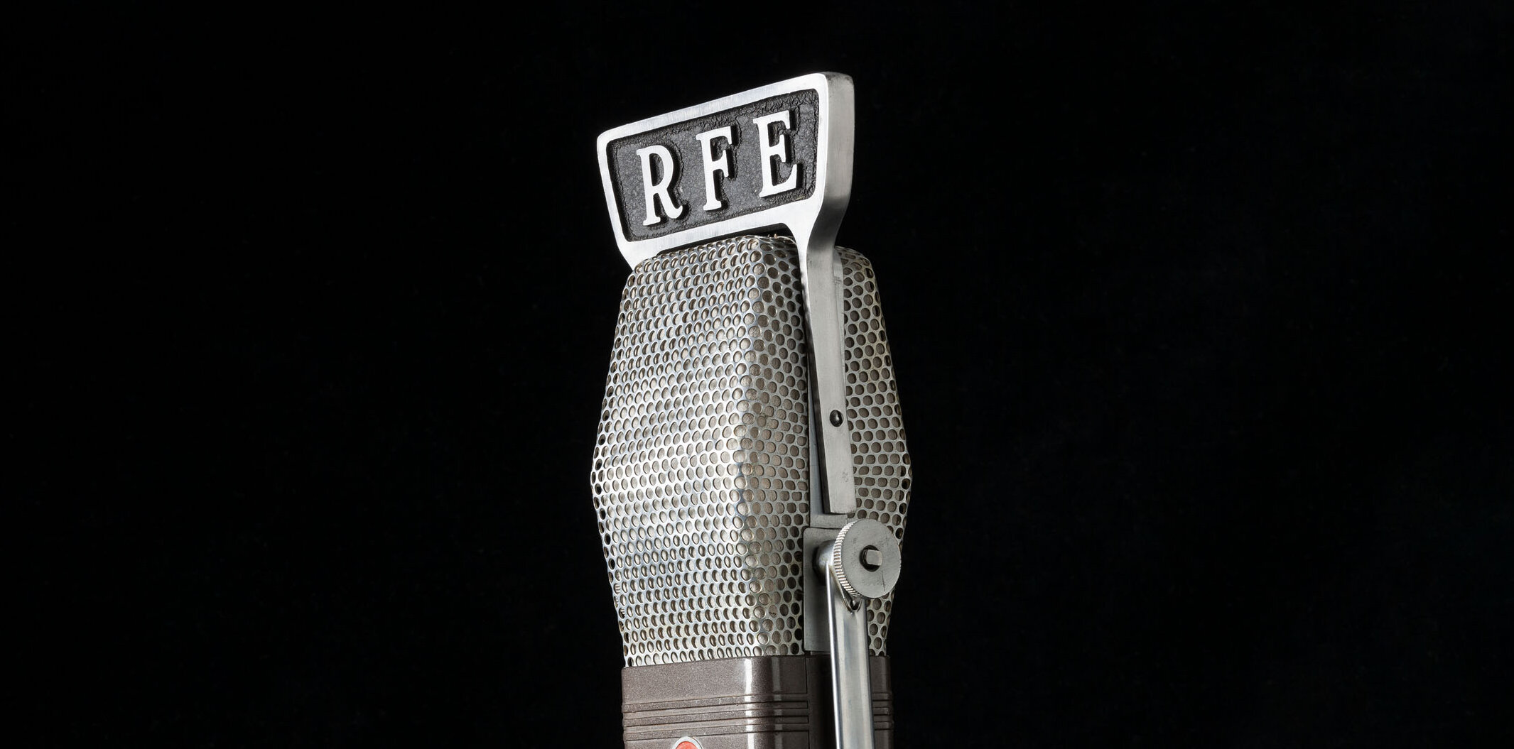 Radio Free Europe microphone, around 1960 © Münchner Stadtmuseum