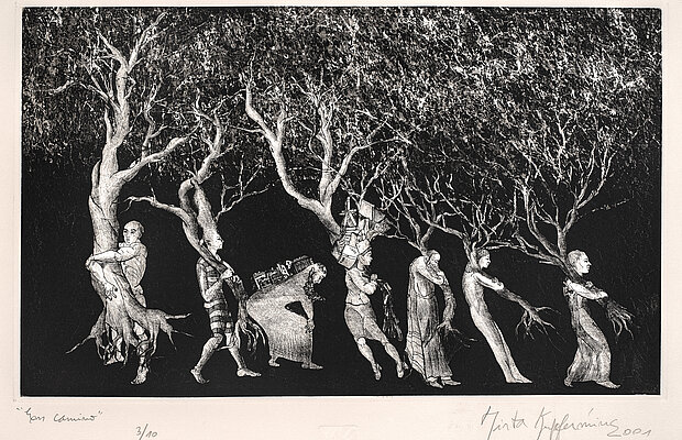 Mirta Kupferminc: En Camino (auf dem Weg | On the Road), 2001