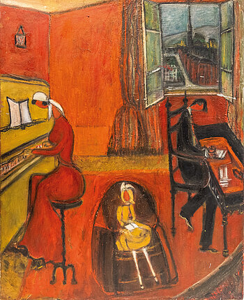 Lola Carr: Familie Fuchs in der Semperstraße in Wien, 1970er